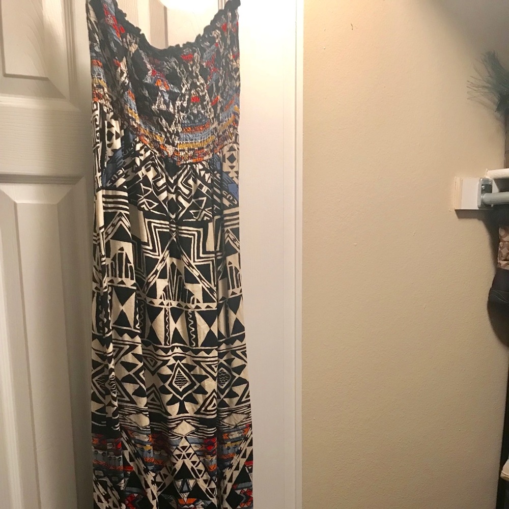 Aztec Maxi dress